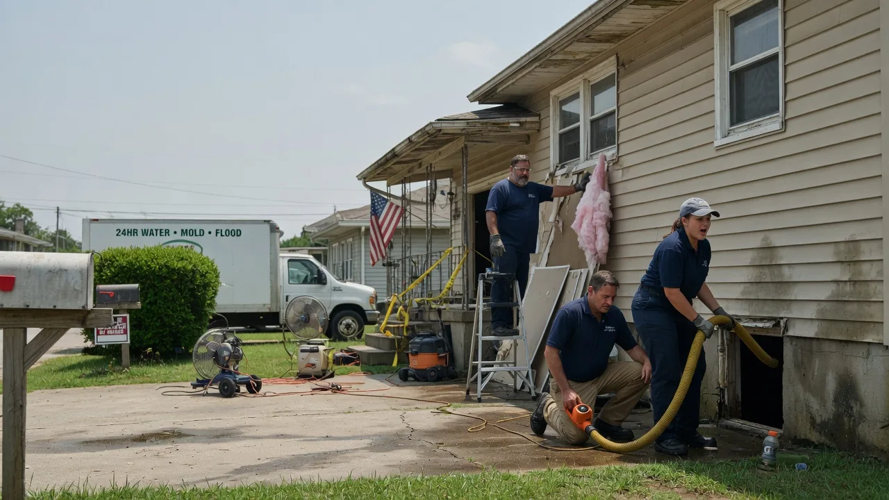 Water Damage Repair in Saint Francisville, LA near me